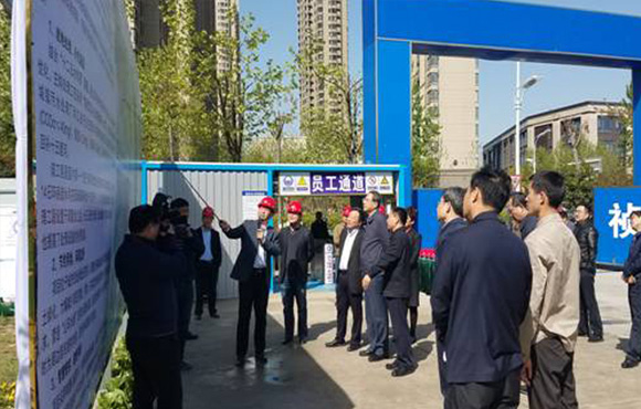 省委书记李锦斌、省长李国英等省辅导调研国祯环保京台高快雨水调蓄工程项目