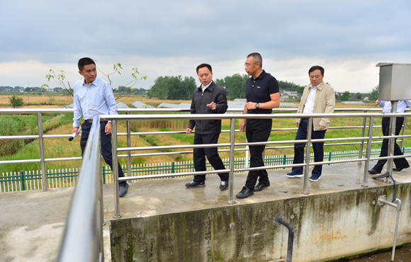 细化行动、凝聚合力，扎实推动环巢湖流域水环境综合治理——省长李国英一行调研长临河镇污水处置厂