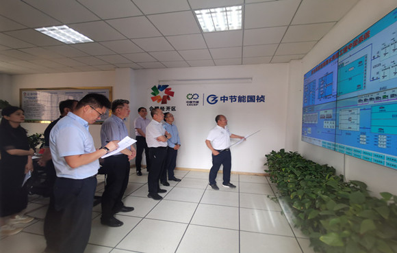 生态环境部王曙光调研京台高快雨水调蓄工程